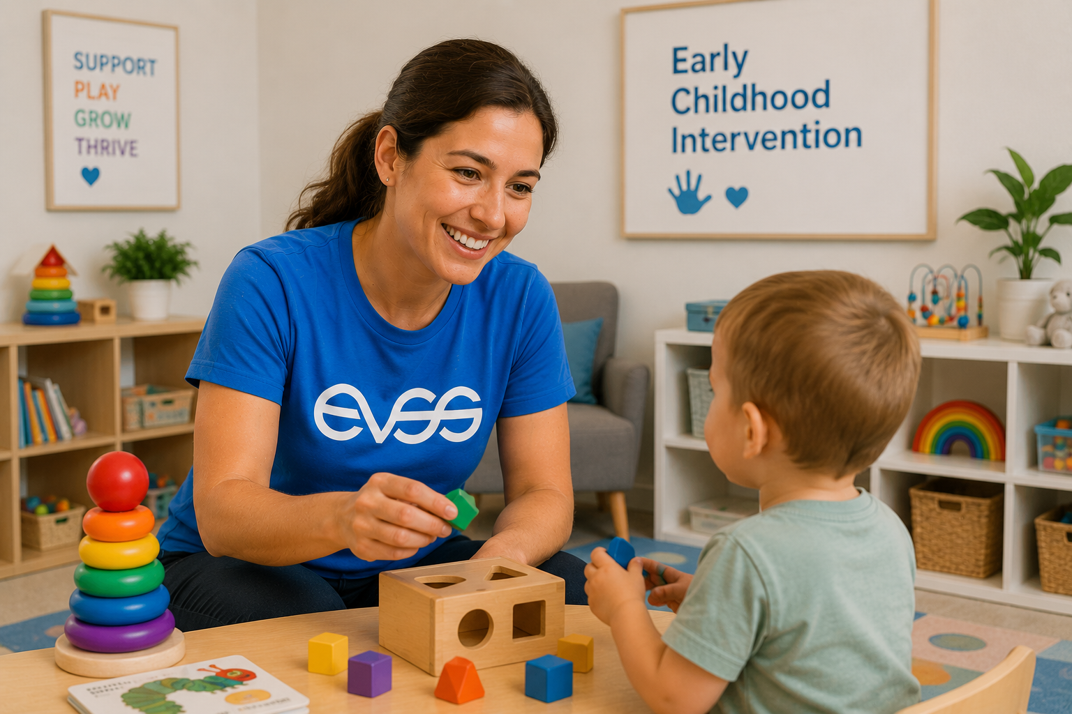 Early childhood intervention play space