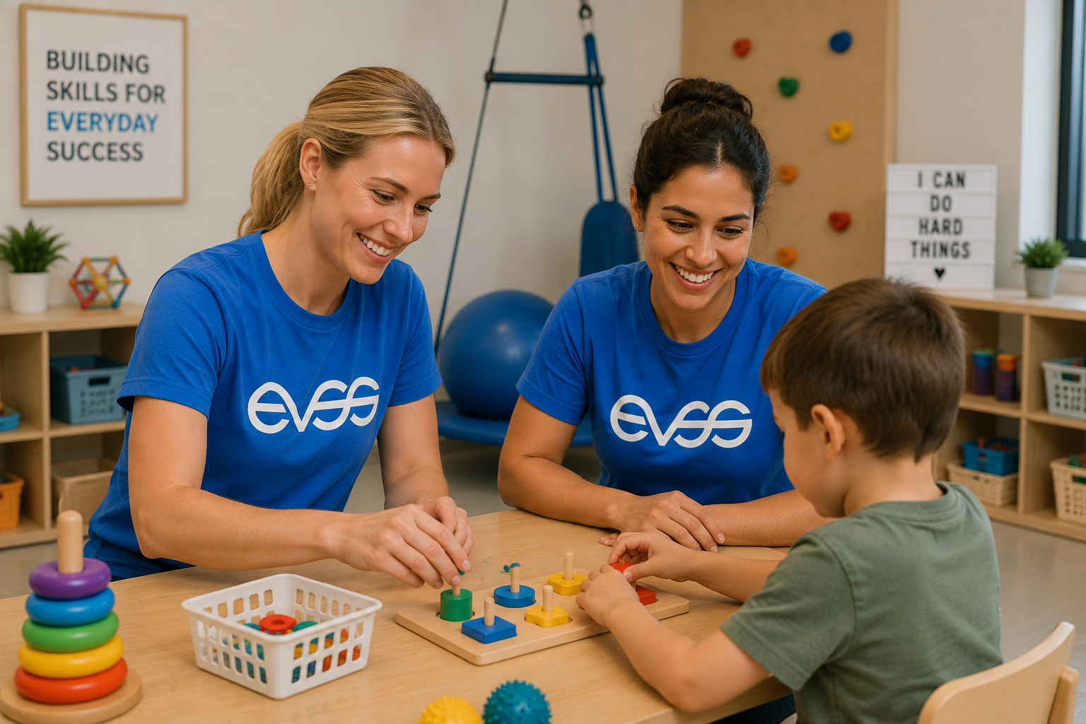 Occupational therapy session